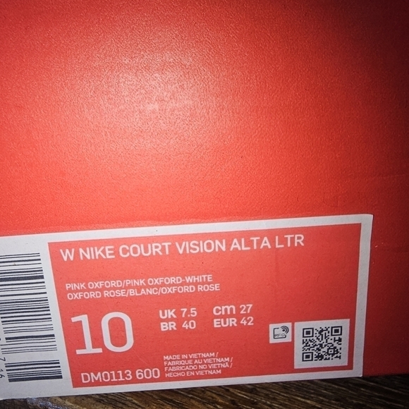 New Nike Court Vision Alta LTR - Picture 11 of 11
